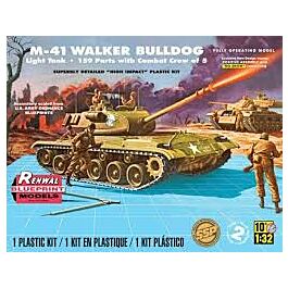 Renwal Blueprint Models W-41 Walker Bulldog Light Tank