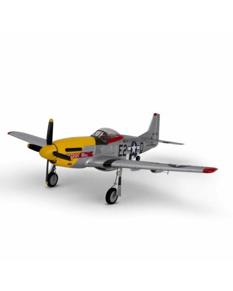 E-Flite UMX P-51D Mustang “Detroit Miss” BNF Basic w/ AS3X & SAFE Select