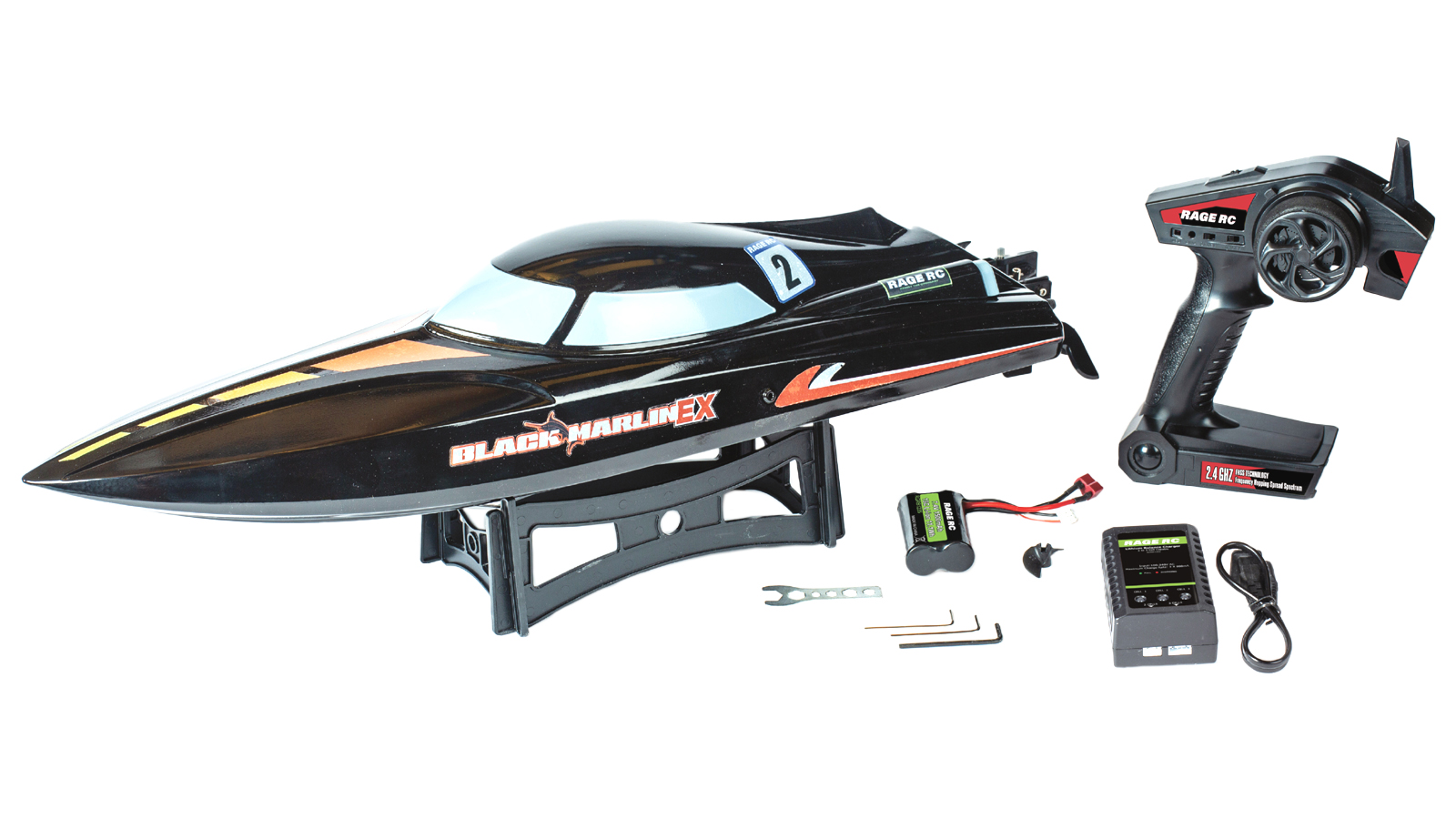 black marlin rc boat top speed